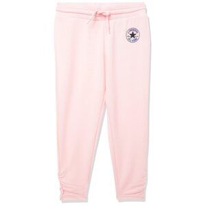 Converse Girls Chuck Patch Joggers (Little Kids) Storm Pink 4 Little Kid